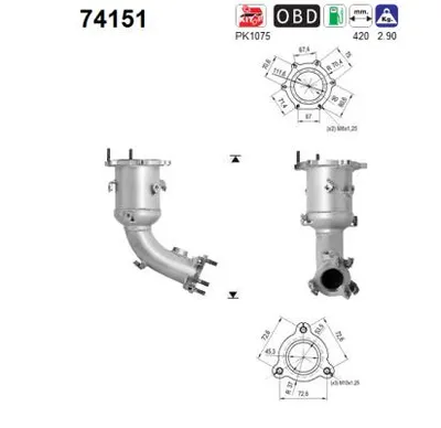 Catalytic Converter Nissan MURANO I
