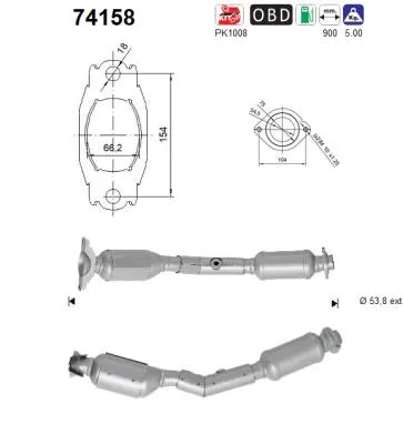 Catalytic Converter Nissan QASHQAI I