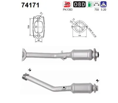 Catalytic Converter Nissan JUKE · Nissan JUKE Van