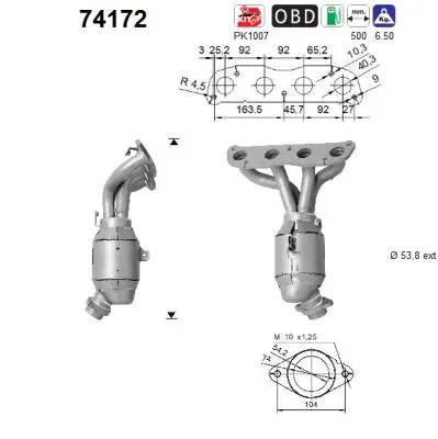 Catalytic Converter Nissan QASHQAI I · Nissan QASHQAI I VAN