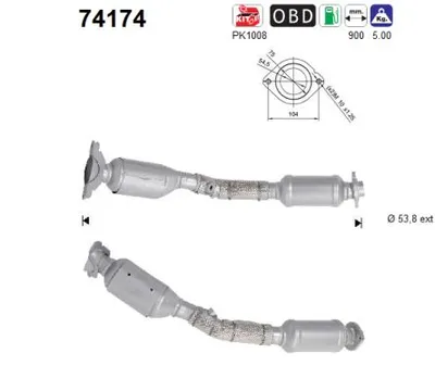 Catalytic Converter Nissan QASHQAI I · Nissan QASHQAI I VAN