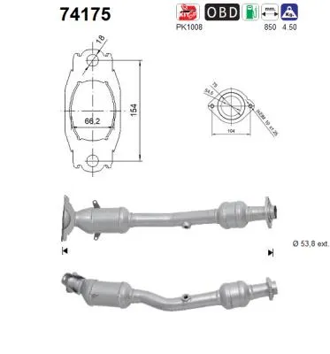 Catalytic Converter Nissan JUKE · Nissan JUKE Van