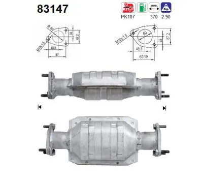 Catalytic Converter Mg MGF