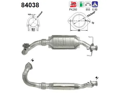 Catalytic Converter Saab 9-5 · Saab 9-5 Estate