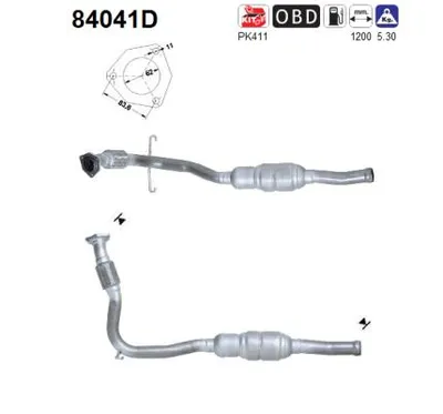 Catalytic Converter Saab 9-3