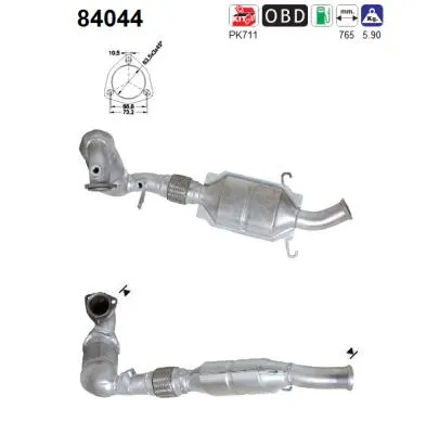 Catalytic Converter Saab 9-3 · Saab 9-3 Cabriolet