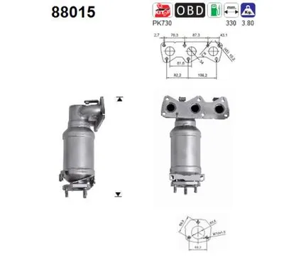 Catalytic Converter Vw POLO IV · Skoda FABIA I · Skoda FABIA I Saloon