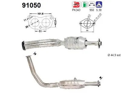 Catalytic Converter Suzuki VITARA · Suzuki VITARA Cabrio