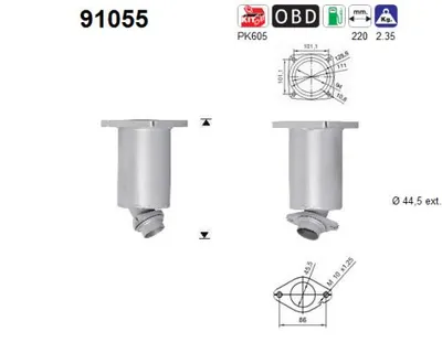 Catalytic Converter Suzuki WAGON R+ Hatchback · Suzuki WAGON R+