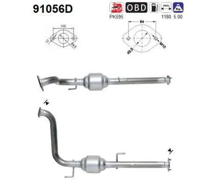 Catalytic Converter Suzuki VITARA · Suzuki GRAND VITARA I