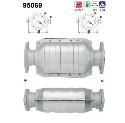 Catalytic Converter Toyota CARINA V Saloon · Toyota CARINA V · Toyota CAMRY
