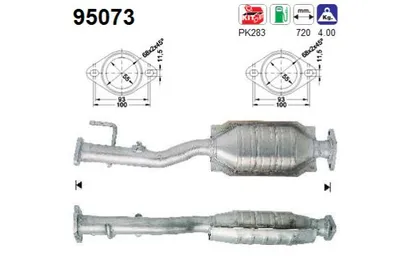 Catalytic Converter Toyota RAV 4 I