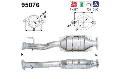Catalytic Converter Toyota RAV 4 I · Toyota RAV 4 I Cabrio