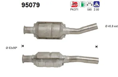 Catalytic Converter Toyota COROLLA Compact · Toyota COROLLA Estate · Toyota COROLLA