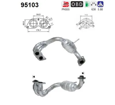 Catalytic Converter Toyota MR2 III