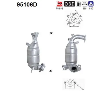 Catalytic Converter Toyota AVENSIS Saloon · Toyota AVENSIS Estate · Toyota AVENSIS