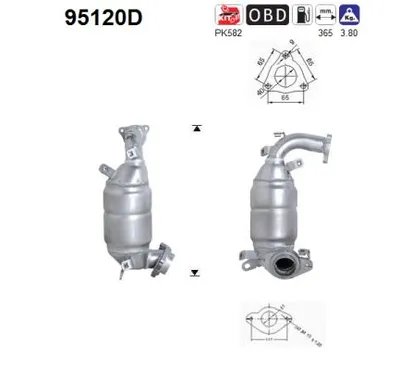 Catalytic Converter Toyota COROLLA · Toyota COROLLA Verso · Toyota COROLLA Estate