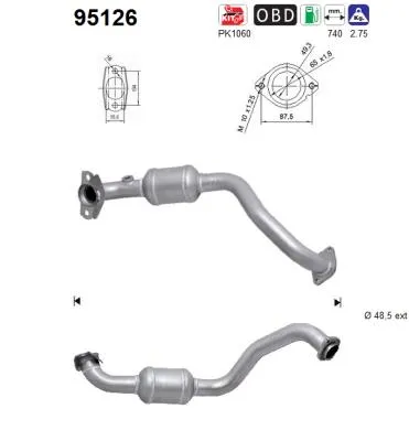 Catalytic Converter Toyota AURIS