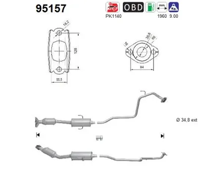 Catalytic Converter Toyota YARIS · Toyota YARIS Hatchback Van