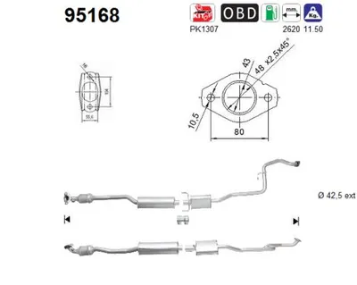 Catalytic Converter Toyota YARIS · Toyota YARIS / VIOS III Saloon · Toyota YARIS Hatchback Van