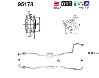 Catalytic Converter Toyota YARIS · Toyota YARIS Hatchback Van