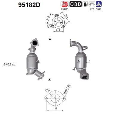 Catalytic Converter Toyota RAV 4 III · Toyota RAV 4 IV · Toyota RAV 4 IV VAN
