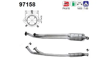 Catalytic Converter Volvo 960 · Volvo 960 II