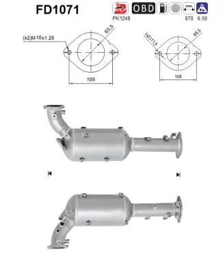 Soot/Particulate Filter, exhaust system Nissan PATHFINDER III · Nissan NAVARA NP300 · Nissan NAVARA NP300 Platform/Chassis