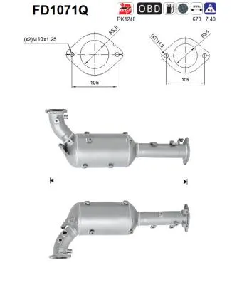 Soot/Particulate Filter, exhaust system Nissan PATHFINDER III · Nissan NAVARA NP300 · Nissan NAVARA NP300 Platform/Chassis