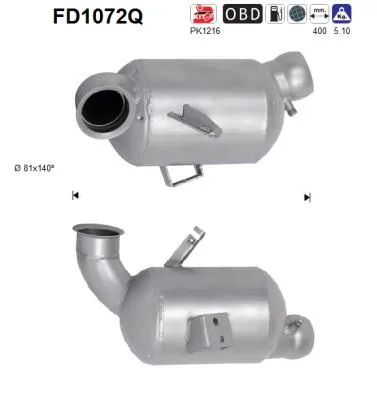 Soot/Particulate Filter, exhaust system Mercedes-Benz C-CLASS · Mercedes-Benz E-CLASS · Mercedes-Benz C-CLASS T-Model