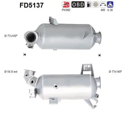 Soot/Particulate Filter, exhaust system Vw TRANSPORTER T5 Bus · Vw TRANSPORTER T5 Van · Vw TRANSPORTER T5 Platform/Chassis (7JD, 7JE, 7JL, 7JY, 7JZ, 7F