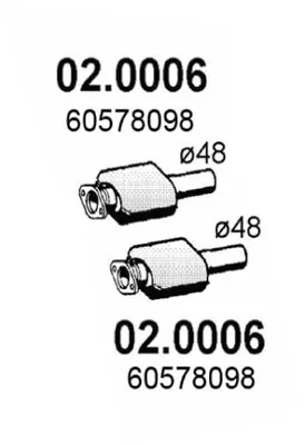 Catalytic Converter Alfa Romeo 155