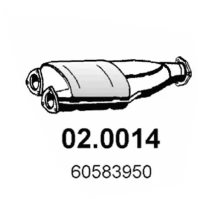 Catalytic Converter Alfa Romeo GTV · Alfa Romeo SPIDER