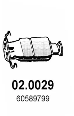 Catalytic Converter Alfa Romeo 164