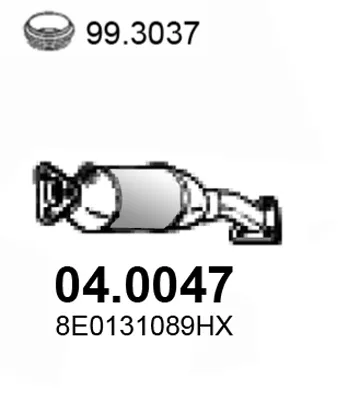 Catalytic Converter Audi A4 B5 · Audi A6 C5 · Audi A6 C5 Avant