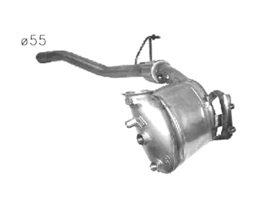 Soot/Particulate Filter, exhaust system Audi A3 · Audi A3 Sportback · Audi A3 Convertible