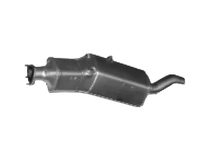 Soot filter/particles, exhaust system ASSO 04.15004