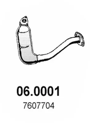 Catalytic Converter Fiat PANDA · Fiat PANDA Hatchback Van · Lancia Y10