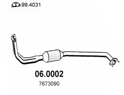 Catalytic Converter Lancia Y10 · Autobianchi Y10