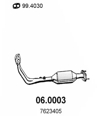 Catalytic Converter Lancia Y10 · Autobianchi Y10
