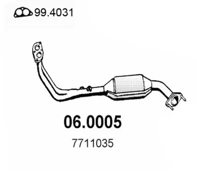 Catalytic Converter Lancia Y10 · Autobianchi Y10