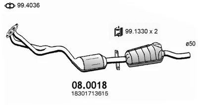 Catalytic Converter Bmw 5 · Bmw 3 · Bmw 3 Coupe