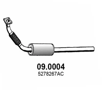 Catalytic Converter Chrysler PT CRUISER