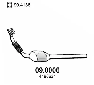 Catalytic Converter Chrysler VOYAGER / GRAND VOYAGER III · Chrysler GRAND VOYAGER III VAN · Chrysler VOYAGER III VAN