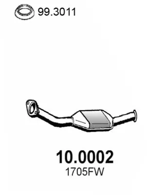 Catalytic Converter Citroën XSARA · Citroën XSARA Break · Citroën XSARA Coupe