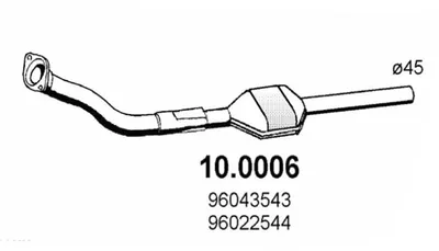 Catalytic Converter Citroën BX