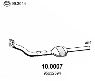 Catalytic Converter Citroën BX · Citroën BX Break