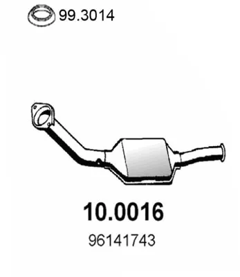 Catalytic Converter Citroën XANTIA · Citroën XANTIA Break