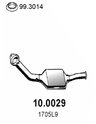 Catalytic Converter Citroën ZX · Citroën XSARA · Citroën XSARA Break
