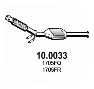 Catalytic Converter Citroën XSARA PICASSO